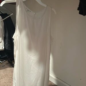 Long white blouse. Dillards